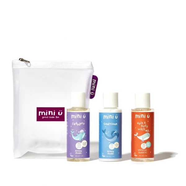 MINI-U Miniatures Travel Kit Vaikiškas vonios priemonių rinkinys