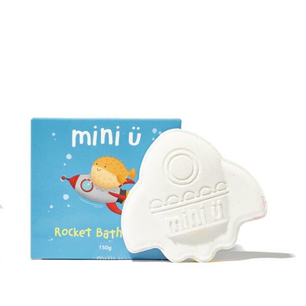 Mini-U Rocket Bath Bomb 150g, Raketos formos vonios druska-2