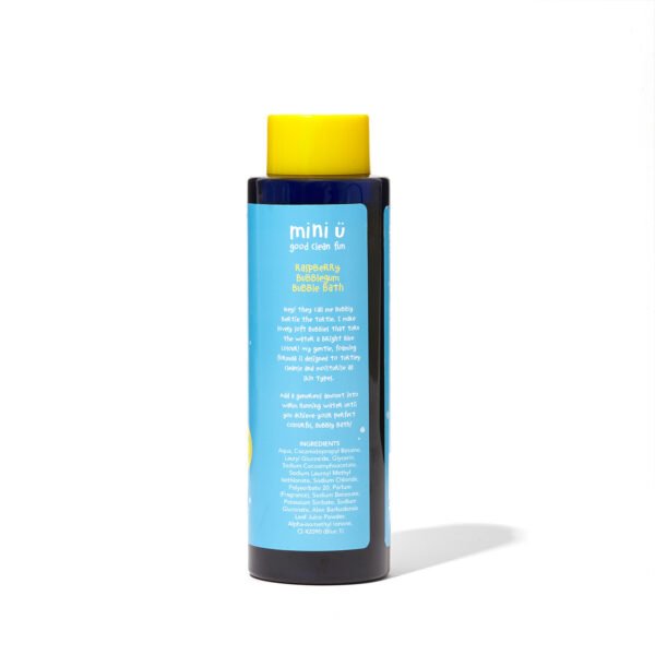 Mini-U Raspberry Bubblegum Bubble Bath 250ml, Aviečių kvapo vonios putos-1