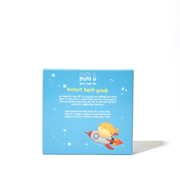Mini-U Rocket Bath Bomb 150g, Raketos formos vonios druska-1