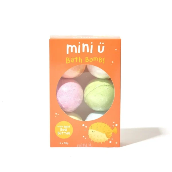 Mini U Bath Bomb Vonios burbulai 6vnt.