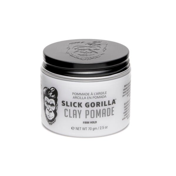 Slick Gorilla Clay Pomade Tvirtos fiksacijos plaukų molis 70g