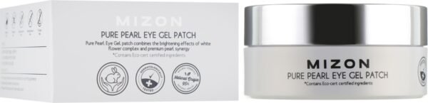 Mizon Premium Pure Pearl Eye Gel Patch Paakių pagalvėlės su perlų pudra 60vnt. - Image 3