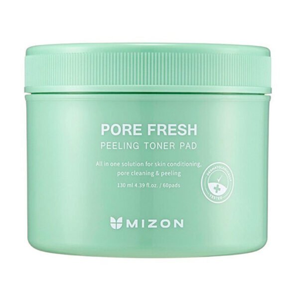 Mizon Pore Fresh Peeling Toner Pad šveičiamieji padeliai veido odos valymui 130ml