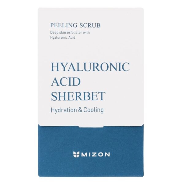 Mizon Hyaluronic Sherbet Peeling Scrub veido šveitiklis 40x5g - Image 2